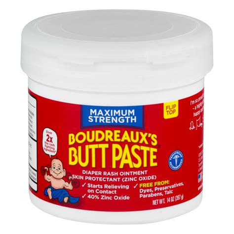 riley butt paste|Boudreaux's Butt Paste Maximum Strength Diaper Rash Cream, Ointme.